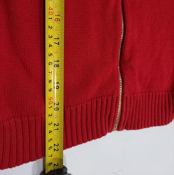Lauren Ralph Lauren Red and Black Sweater - Picture 5 of 8